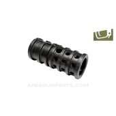 HK M/61 and G3 Muzzle Brake, M15x1 RH Thread, Black Oxide, Steel, US Made 922(r) Compliant *NEW*