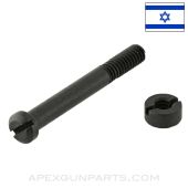 UZI Rear Sight Screw, w/ Nut, *Excellent*