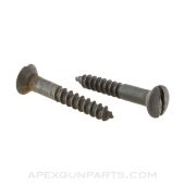 L1A1 Buttplate Screw Set of 2, Wood Stock, *Good*