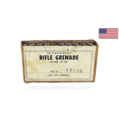 .30-06 (Rifle) - 20RD Box of Lake City Arsenal - GRENADE Blanks - Military Surplus, Brass Case