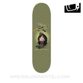 APEX Gun Parts Skateboard Deck "Telekinesis" 7 Ply, 8.5 Width *NEW* Condition