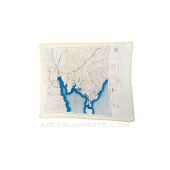 Silk Survival Map, 1952 Dated, Rostov, Khar'Kov in *Good Condition* 