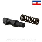 Yugoslavian M48/M24 Mauser Bolt Sleeve, Button & Lock Spring, *NOS*