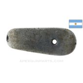 Argentine M1909 Mauser Buttplate, Blued, *Good*