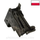 Polish AKML Rear Sight Assembly, Stripped w/ Rear Sight Leaf *Good*