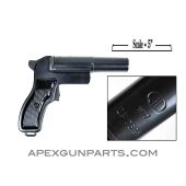 Polish Flare Gun, Soviet Era, 26.5mm, Blued Steel, *VG to Ex*