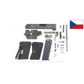 Czech CZ 45 Pistol Parts Kit, .25 ACP, w/ Magazine, Cracked Grip *Good*