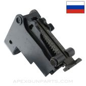 Russian Izhevsk AKM Rear Sight Block Assembly, Milled *Good*