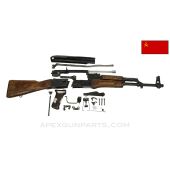 COMING SOON! Russian Izhmash AKM Parts Kit, 1977 Dated, w/ Populated Barrel Assembly, 16.25", 3 Matching Parts, 7.62x39 *Good*  