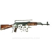 COMING SOON! Russian Izhmash AKM Parts Kit, 1977 Dated, w/ Populated Barrel Assembly, 16.25", Non Matching, 7.62x39 *Good* 