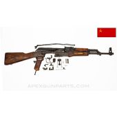 COMING SOON! Russian Izhmash AKM Parts Kit, 1974 Dated, w/ Populated Barrel Assembly, 16.25", Non Matching, 7.62x39 *Good*