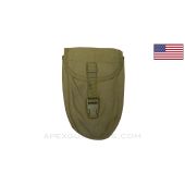 USMC Surplus Entrenching Tool Pouch, Coyote Brown  *Fair* 