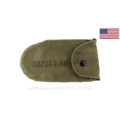 Browning 1919 M-2 Spare Bolt Pouch, Canvas, WW2 *Good*