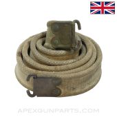 Lee-Enfield Web Sling, White Canvas, Original *Good*