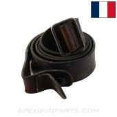 French Lebel / Berthier / MAS 36 Rifle Leather Sling, Steel Buckle *Good*