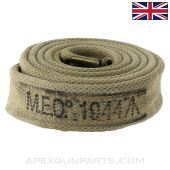 Bren LMG Sling, Canvas, Faded Khaki, 55+" WWII Date *Good* 