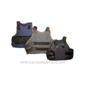 Kevlar Ballistic Vest Panels, 1 Set, Soft Armor, *Well Used*, Sold *As Is* 