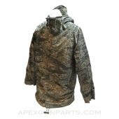 USGI Improved Rainsuit Parka, ABU Digital Tiger Stripe *Very Good*