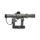 AK / SVD 3-9x24mm FFP Rifle Scope, Illuminated Rangefinder Reticle w/ Gray Hammer Finish, Texas Precision Optics, *USED / GOOD*