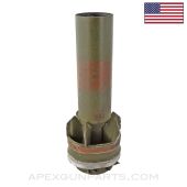 US M28 / M29 3.5" Super Bazooka Inert M29A2 Trainer Rocket Motor / Shorting Cup Assembly *Fair*