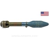US M28 / M29 3.5" Super Bazooka Inert M29A2 Trainer Rocket, Complete *Very Good*
