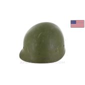M1 Helmet Liner, Stripped, OD Green Painted, *Good*