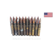 .30-06 (Rifle) - 20RD Bag of Mixed Head Stamp (USGI), 150 Grain, FMJ, Lead Core, Brass Case