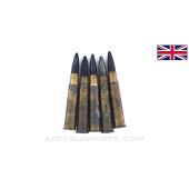 .303 (Rifle) 5rd Bag, Wood Blanks, British, Vickers Marked, *Good* Condition  