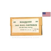 .303 (Rifle) - 20RD Box, Winchester 174 gr "Green Box" Ball Ammunition, *Very Good* Condition 