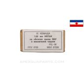 7.62x39mm (Rifle) - 15RD Box - PPU Prvi Partizan, M67, 123 Grain *Excellent* 
