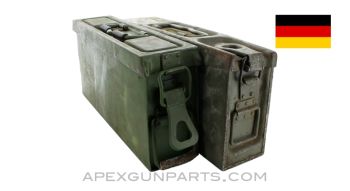 German MG Ammo Can, WWII, *Poor*, Sold *As Is* 