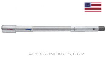 AK Pistol Barrel, 11.5", Drilled Gas Port, In The White, For Stamped Trunnion, Sized for Milled Gas Block & Sight, US Made 922(r) *NOS* 