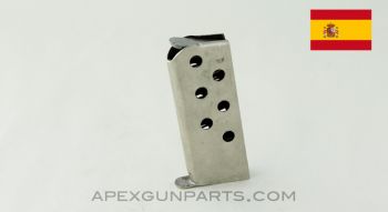 Astra Hope 1924 Pistol Magazine, 6rd, Modified Heel Release, .25 ACP *As Is*