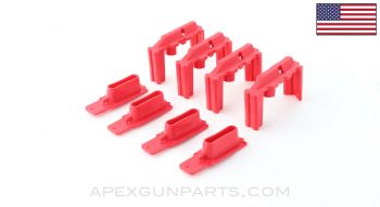 HexID Followers & Latch Plates, 4-Pack, U.S. Made, Red, *NEW / As-Is*