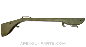M1 Garand Rifle Vehicle Mount, OD Green Steel *Good*