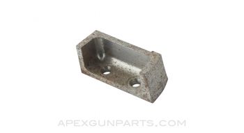 MAG58/M240 Conversion Block, for M40 Light Style Feed Tray, Light Rust, *Good*