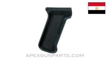 Egyptian AKM Pistol Grip, Dark Black / Blue *Very Good*