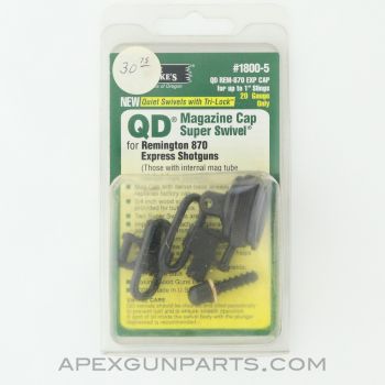 Uncle Mike's QD Magazine Cap Sling Swivels, For 1" Slings, 20 Gauge 870 Express, 1800-5 *NEW*