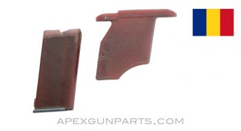 Romanian M1968 .22 Magazine, 5rd, With Magwell, Polymer, *Good*