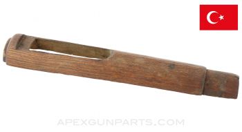 Turkish Berthier Carbine Upper Handguard, 8", Wood *Good*