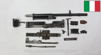 Breda M37 LMG Parts Kit, w/ Intact Barrel and Cut Receiver Pieces, 8X57mm *Fair*