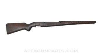 Belgian FN-49 Rifle Stock, 37", Stripped, Dark Wood, 7MM *Fair* 