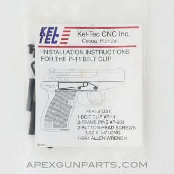 Kel-Tec P-11 Belt Clip *NEW*