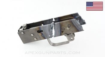 AK Trigger Guard, w/ Rear Pistol Trunnion, Demilled Receiver, US Made *As-Is*