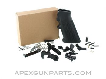 AR-15 Lower Parts Kit (LPK) with A2 Grip, Blued, *NEW*