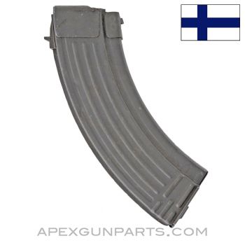 Finnish RK62 AK-47 Magazine, 30rd, Steel, 7.62x39, Refinished, Non-Functioning *As Is*