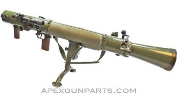 Carl Gustaf 8.4cm M2 Recoilless Rifle w/Optical Sight, Cleaning Kit and Cover, Demilled *Excellent* 