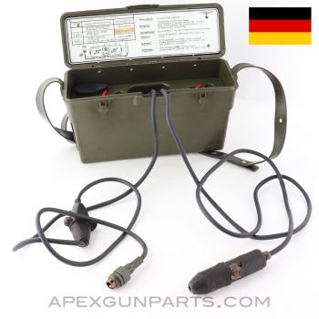 German Battery Box, Missing Left Optic Light *Good* 
