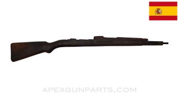 Spanish M44 Mauser Stock Set, No Sling Bar & Barrel Band Spring, 38" *Good* 