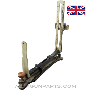 British Army Elevation Sighting Tool, Brass & Steel, Complete, *Very Good* 